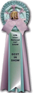 CFA International Cat Show Best In Show