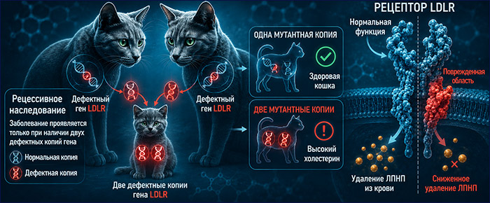 Находка, которой не ждали Холестерин у кошек